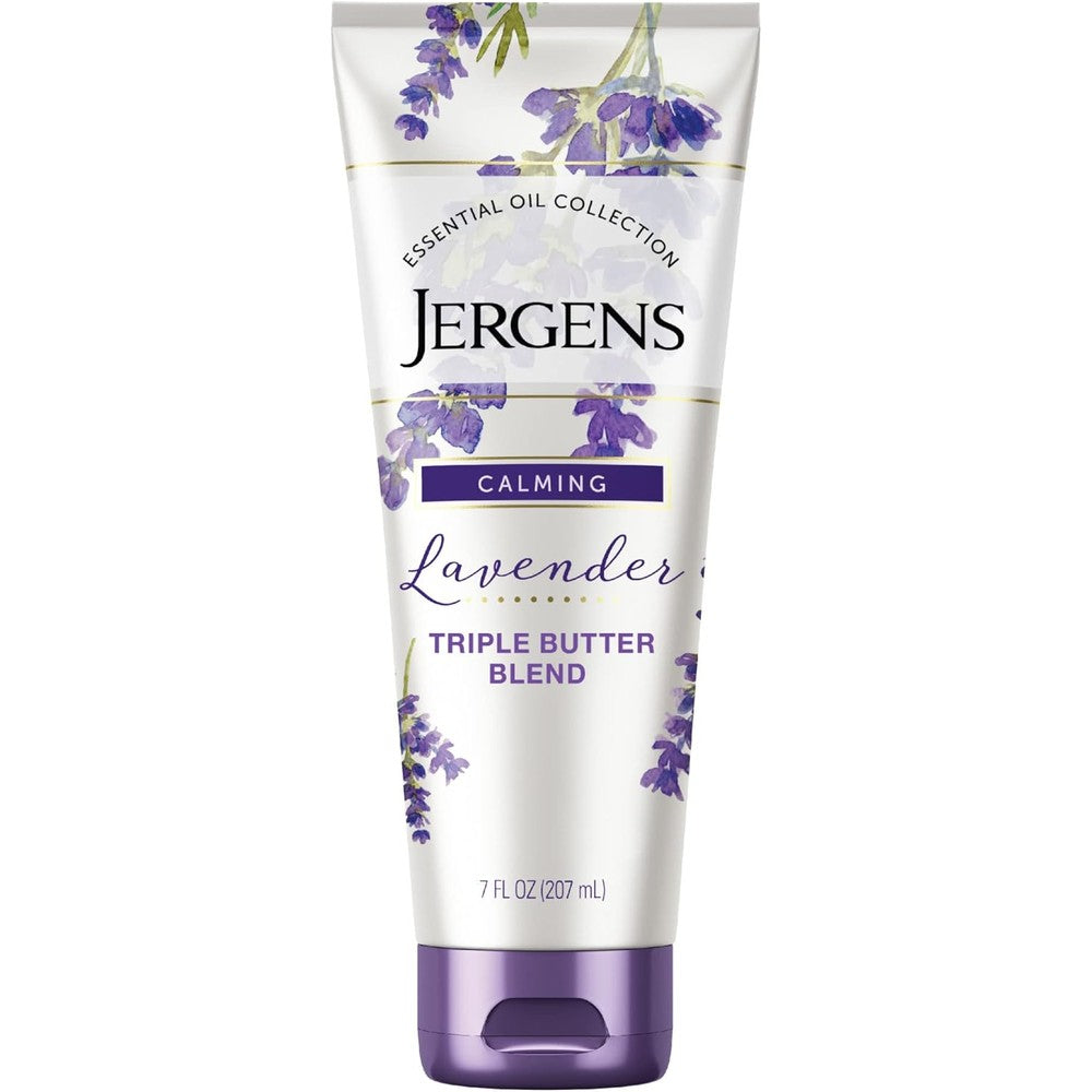 Jergens Lavender Body Butter 7 Fluid Ounce front view