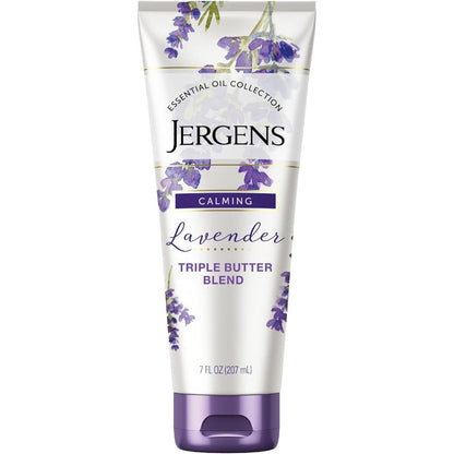 Jergens Lavender Body Butter 7 Fluid Ounce front view