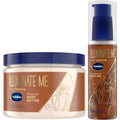 Vaseline Illuminate Me Whipped Body Butter and Shimmering Oil set front view