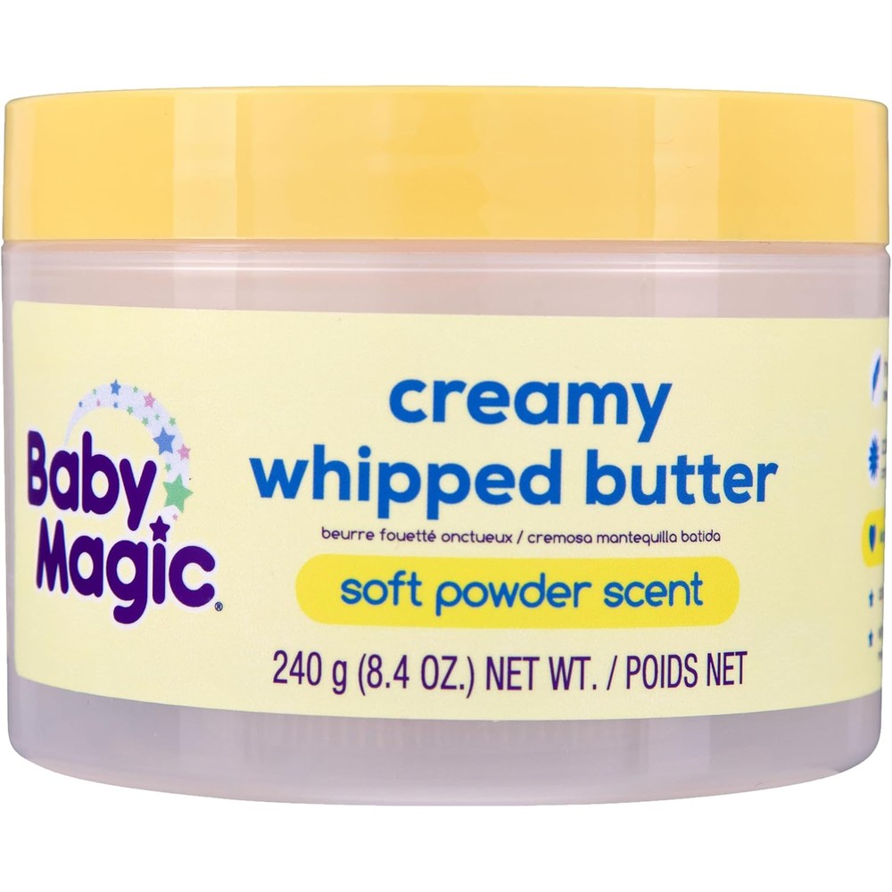 Baby Magic Creamy Whipped Butter jar front view
