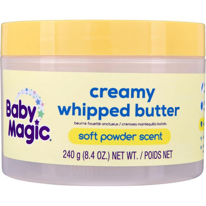 Baby Magic Creamy Whipped Butter jar front view