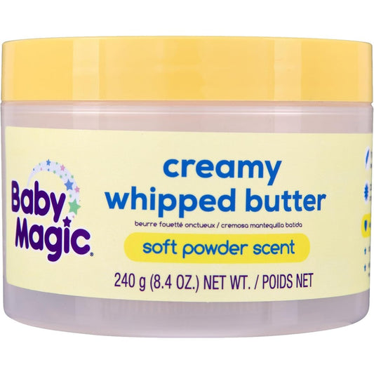 Baby Magic Creamy Whipped Butter jar front view