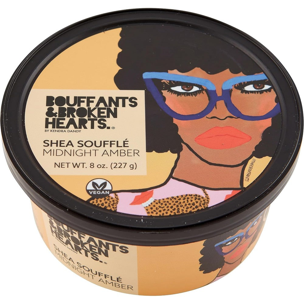 Ashanti Naturals Whipped Shea Butter Midnight Amber front view