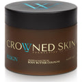 Crowned Skin Reign Body Butter Cologne for men front view 4.4 fluid ounces jar