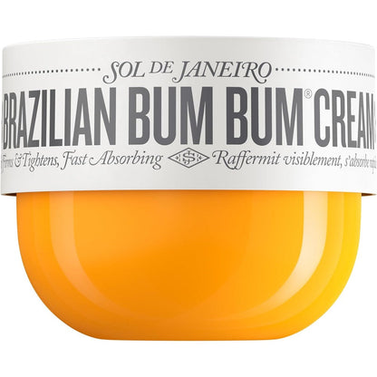 Sol de Janeiro Brazilian Bum Bum Cream 250ml front view jar showing brand packaging for skin tightening lotion