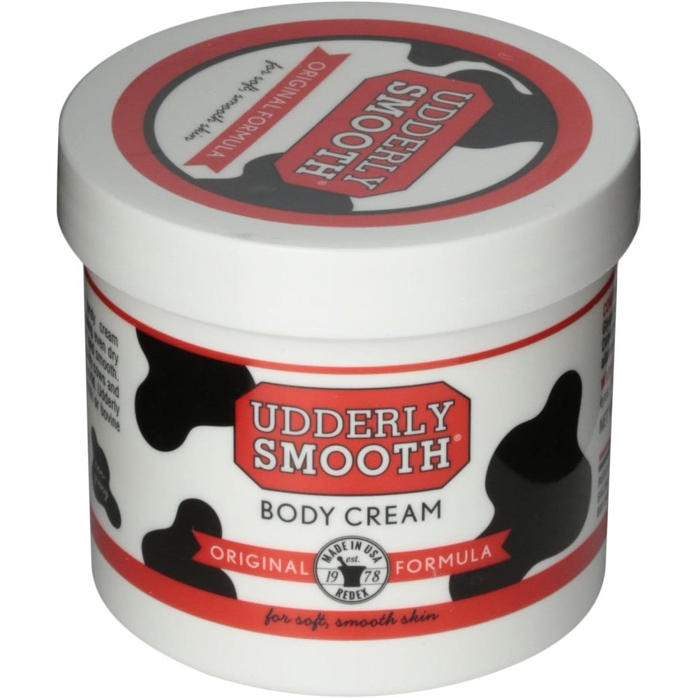 Udderly Smooth Body Cream 10 Ounce original formula jar front view