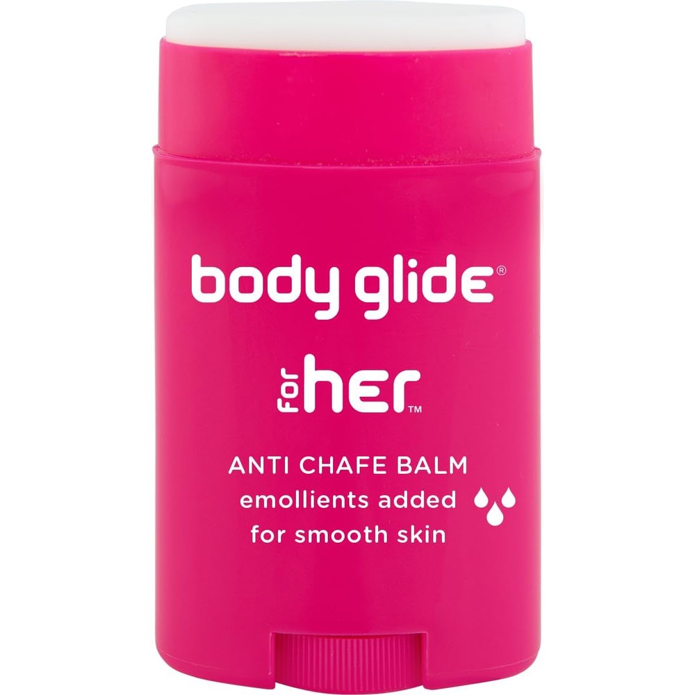 Body Glide For Her anti chafe balm stick front view skin protection packaging