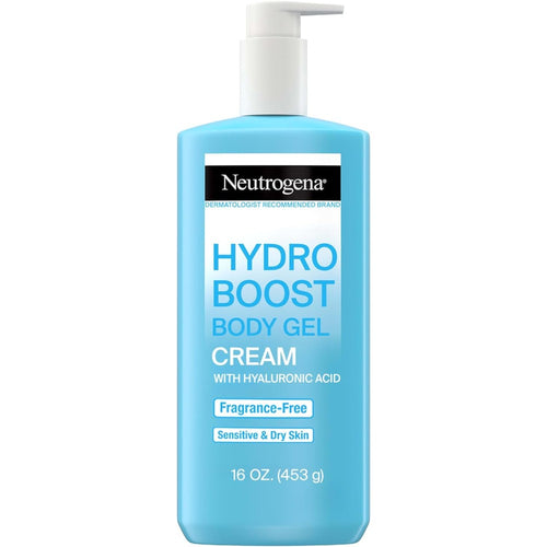 Neutrogena Hydro Boost body gel cream jar for dry skin hydration