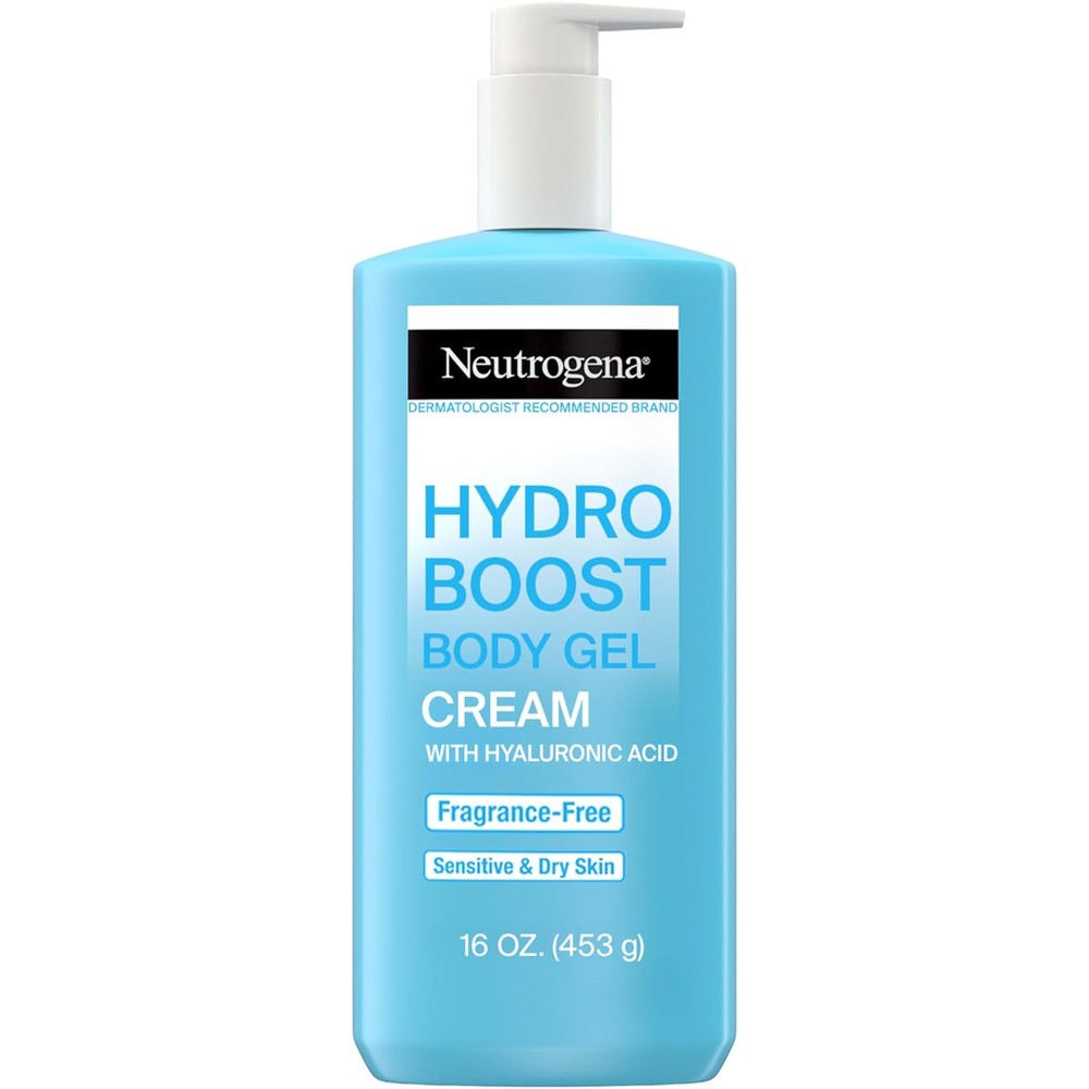 Neutrogena Hydro Boost Hyaluronic Acid Body Gel Cream front view packaging
