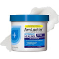 AmLactin intensive healing therapeutic body cream front view tub packaging