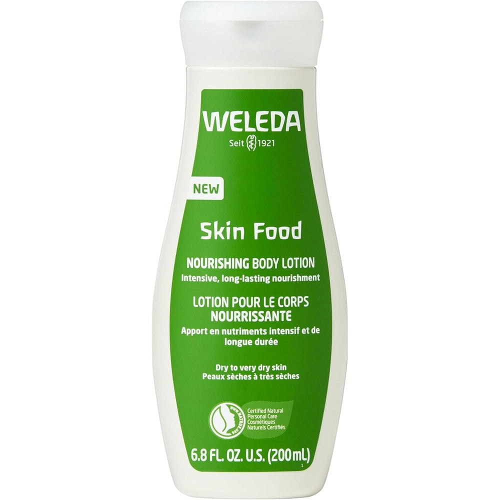 Weleda Skin Food Nourishing Body Lotion front view bottle for dry skin hydration