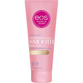 Eos post-shave body cream front view in pink tube packaging