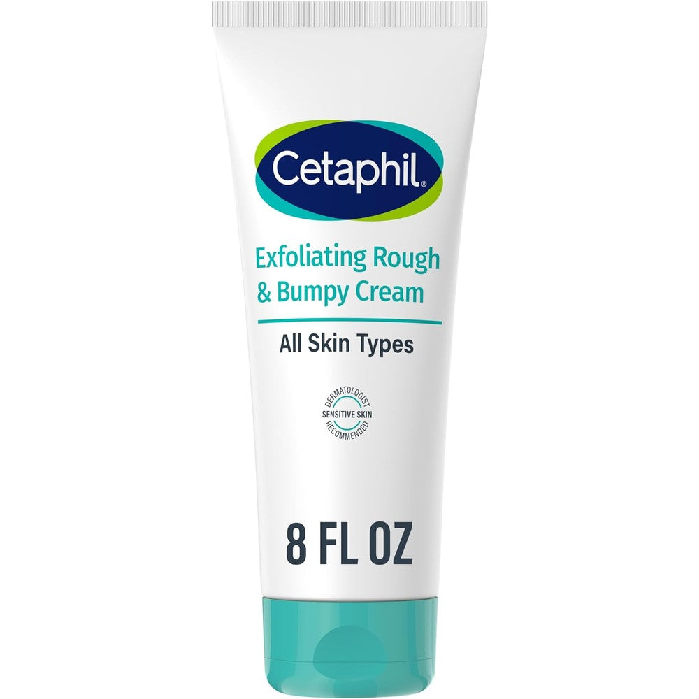 Cetaphil Exfoliating Rough and Bumpy Cream eight ounce tube front view