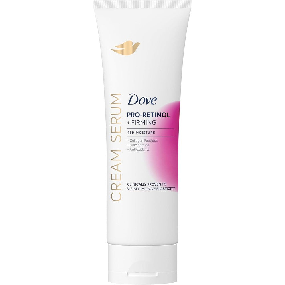 Dove Pro-Retinol And Firming Cream Body Serum 8 Ounce front view