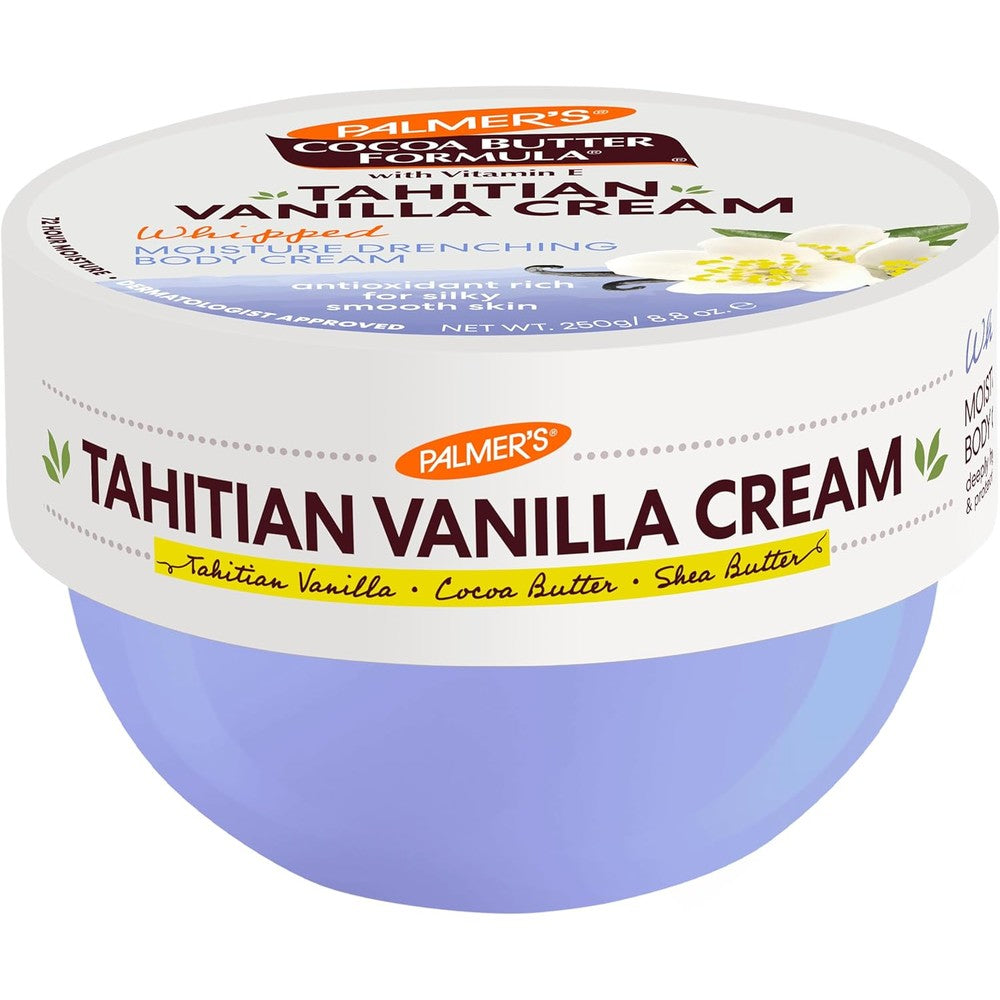 Palmer's Cocoa Butter Tahitian Vanilla Body Cream 8.8 Ounce front view