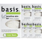 Basis Sensitive Skin Bar Soap front view packaging