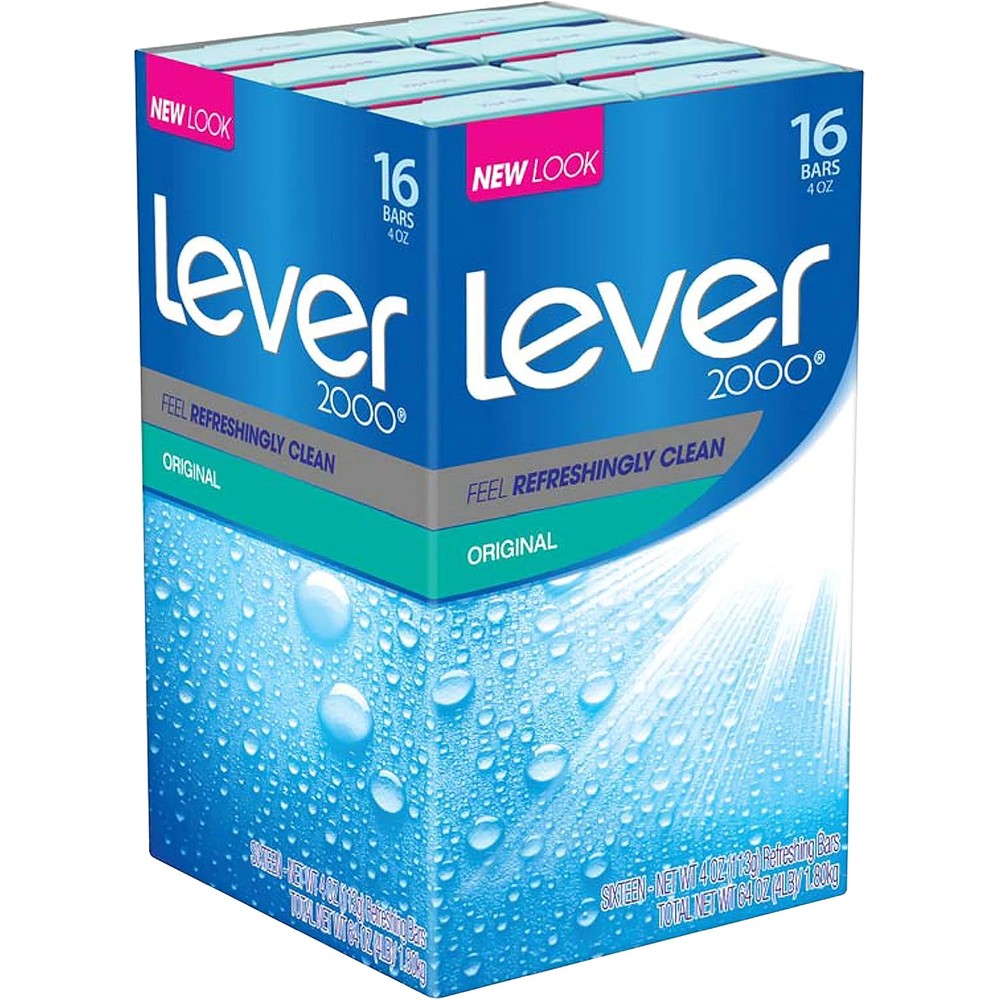 Lever 2000 Original bar soap front view packaging