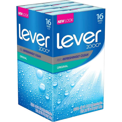 Lever 2000 Original bar soap front view packaging
