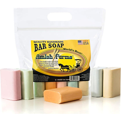 Amish Farms Soap Bar 5 Pack front view