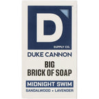 Duke Cannon Big Brick Of Soap Midnight Swim front view package