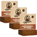 Dr. Squatch Wood Barrel Bourbon natural bar soap front view packaging