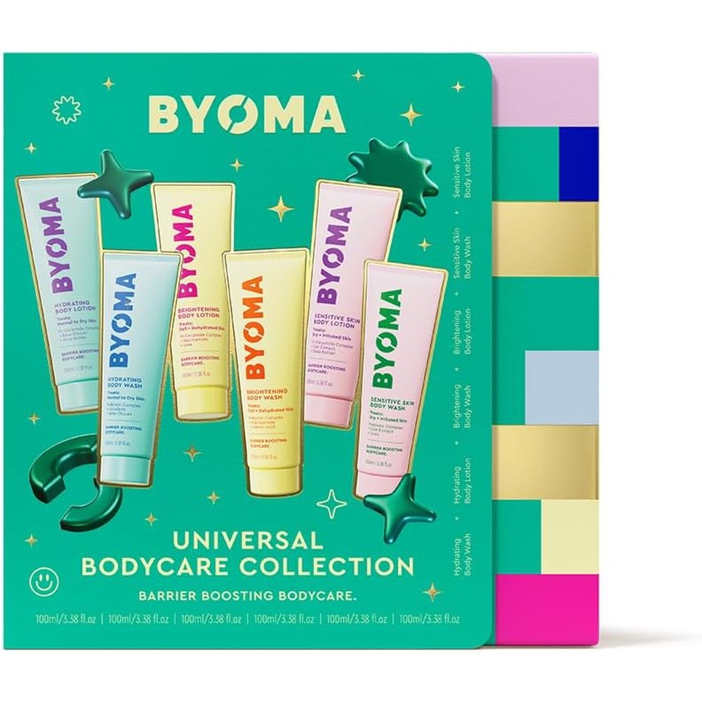 Byoma Body Care Holiday Gift Set front view travel kit