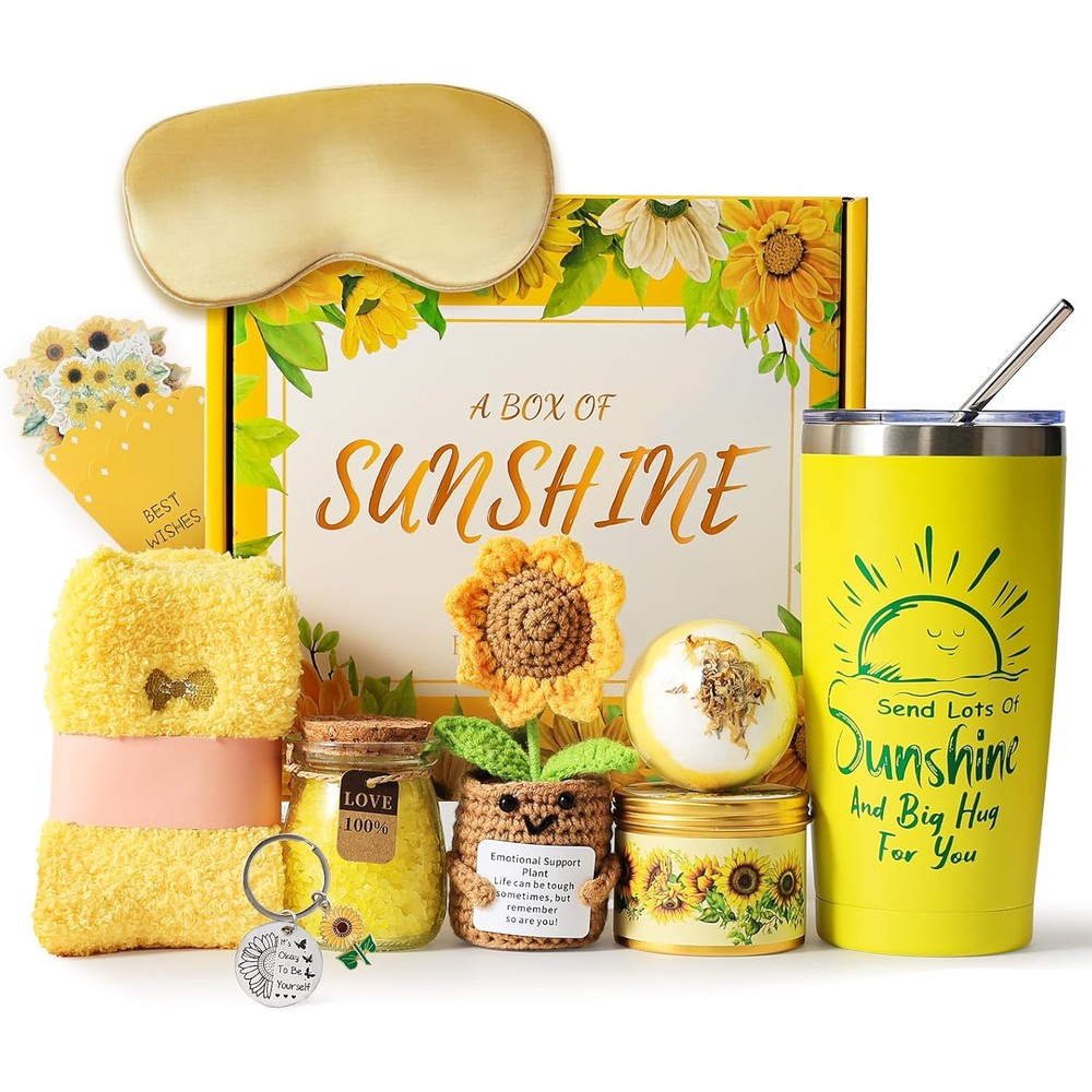 Heartluxe 10 piece self care spa gift basket front view