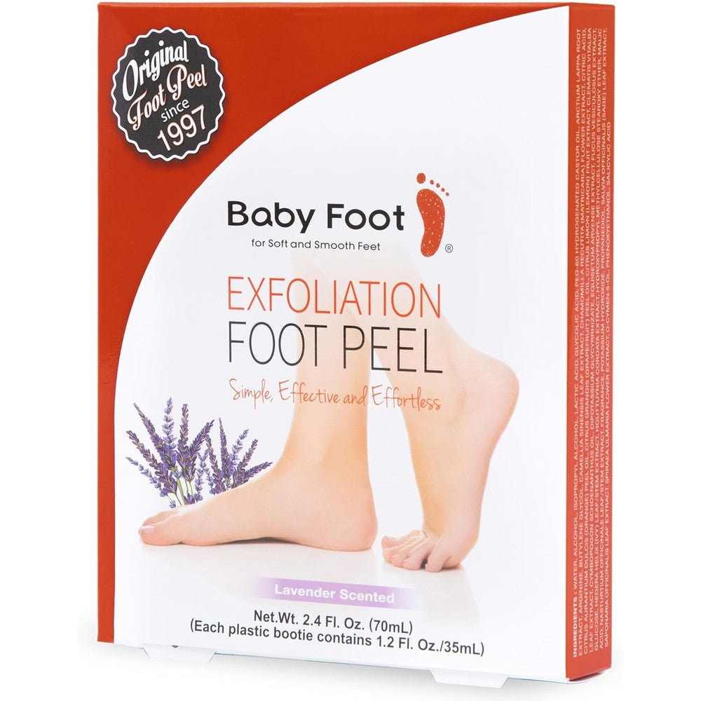 Baby Foot Original Exfoliation Foot Peel front packaging view
