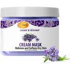 Spa Redi body and foot cream mask front view showing 16 ounce jar