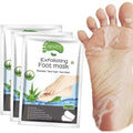 Aliver foot peel mask 3 pack front view