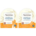 Aveeno repairing cica hand and foot mask front view authentic USA import