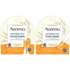 Aveeno repairing cica hand and foot mask front view authentic USA import