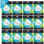 Bodipure Premium Keratin Foot Mask Socks front view of twelve pairs pack