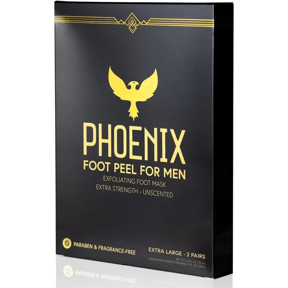 Phoenix Foot Peel for Men Extra Large pack of two front view for callus removal