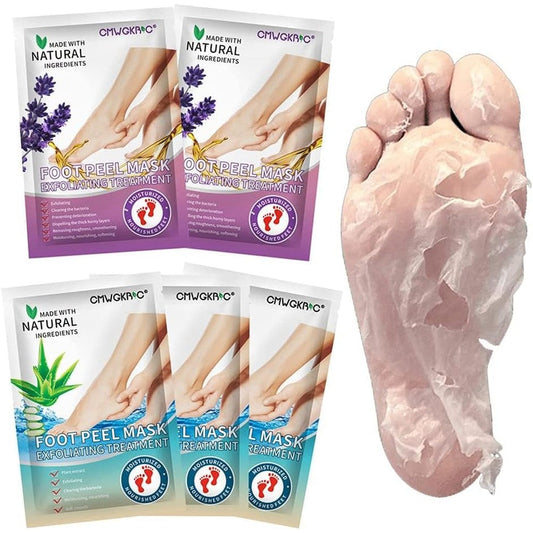 Layhomo 5 Pack Foot Peeling Mask front view exfoliating treatment