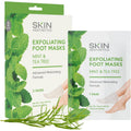 Skin Aesthetics Mint And Tea Tree Foot Masks front packaging view skincare