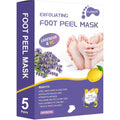 Funnir foot peeling mask front view box packaging