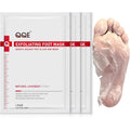 QQE exfoliating foot peeling mask front packaging view