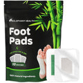 Elephant Health natural deep cleansing foot pads front view packaging