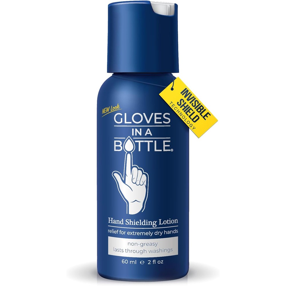 Gloves In A Bottle Shielding Lotion 2 Ounce front view for dry skin protection