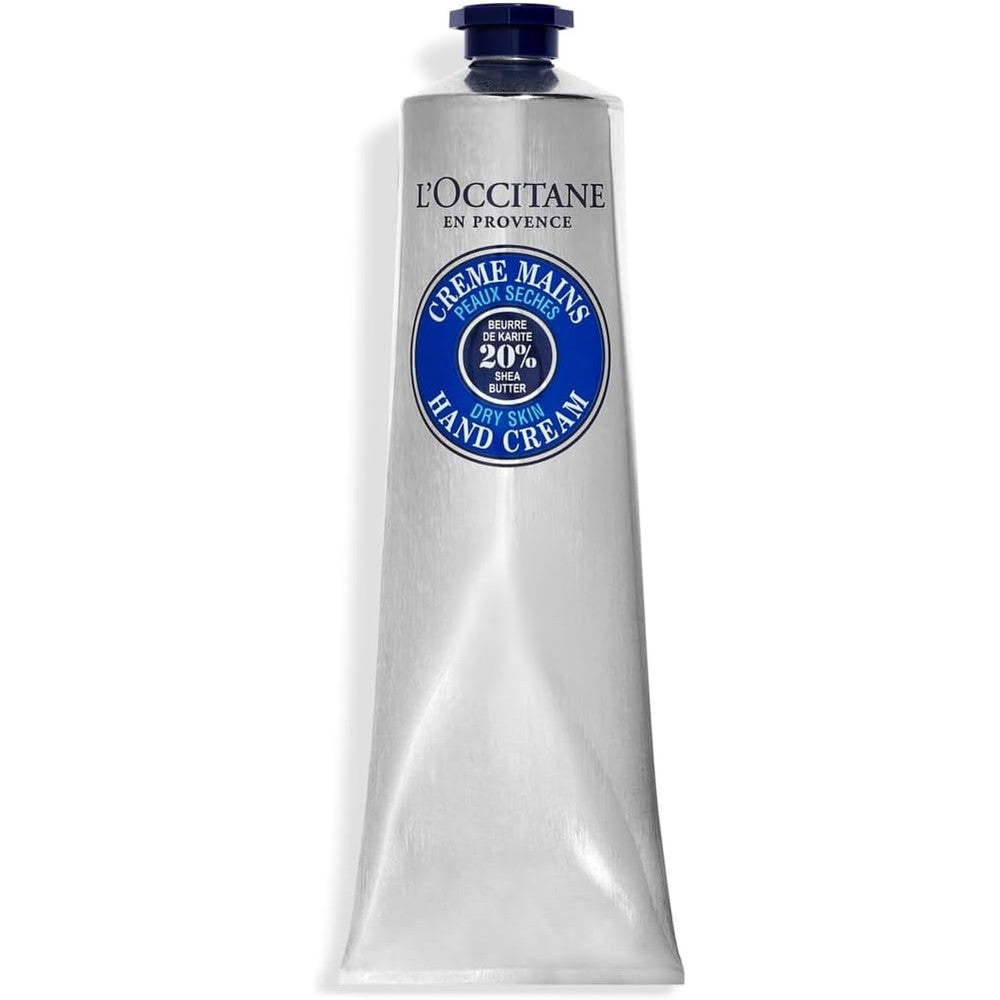 L'Occitane Shea Butter Hand Cream 150ml tube for dry hand repair