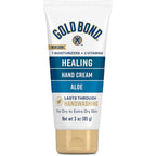 Gold Bond healing hand cream front view in a 3 ounce tube