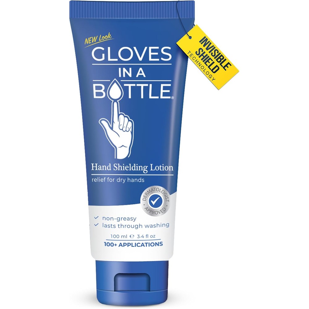 Gloves In A Bottle Shielding Lotion hand cream front view tube