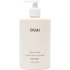 OUAI Dean Street hand lotion front view bottle with pump dispenser