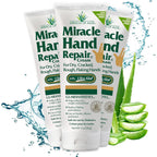 Miracle of Aloe hand repair cream front view packaging