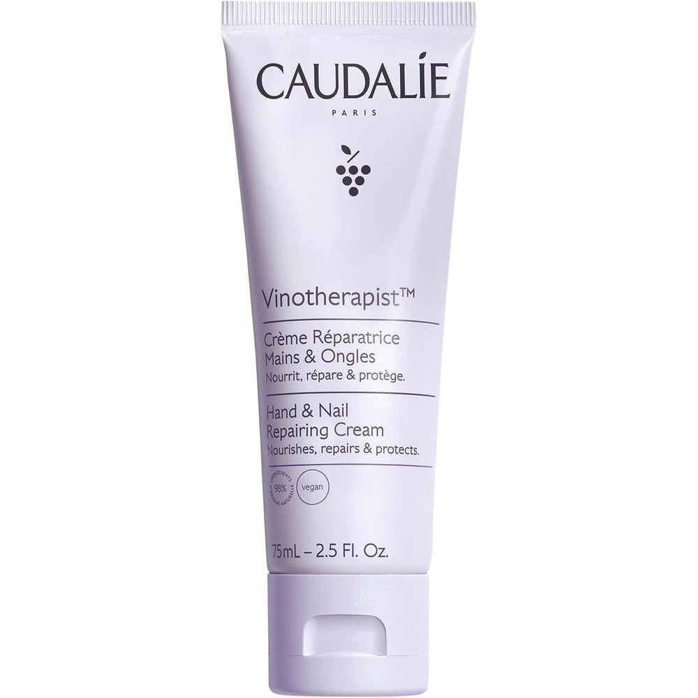 Caudalie Vinotherapist Hand and Nail Cream 75ml front view tube