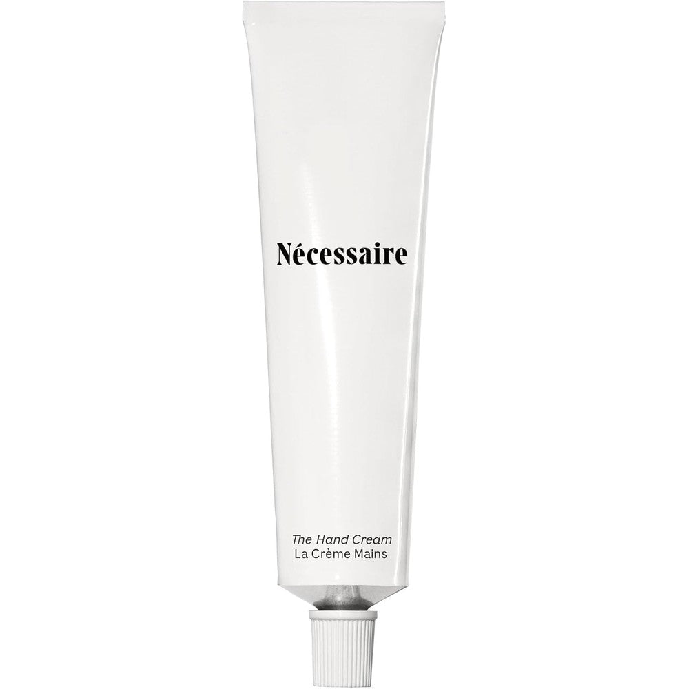 Nécessaire The Hand Cream front view tube of premium USA imported luxury skincare for dry skin.