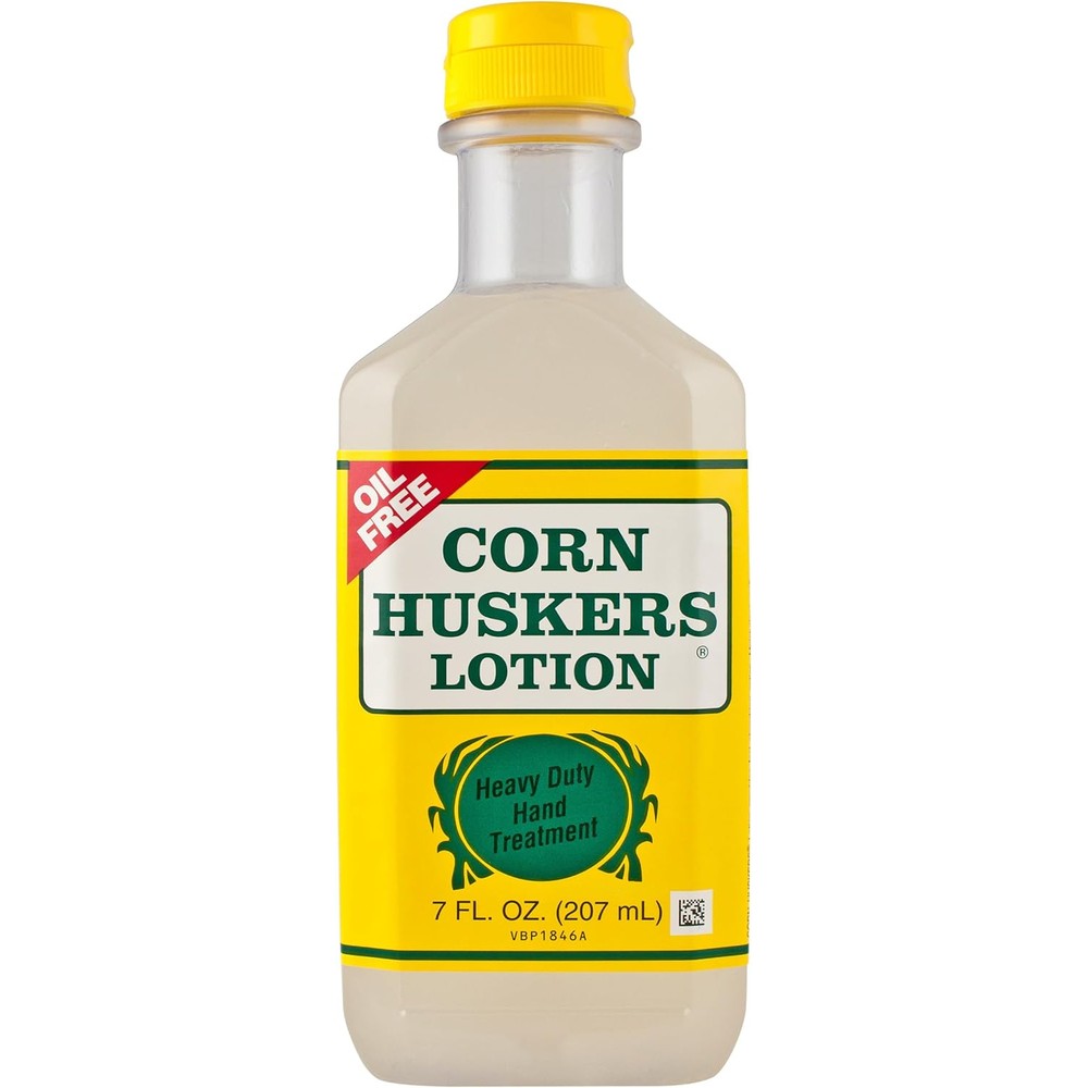 Corn Huskers Heavy Duty Hand Treatment Lotion front view of the authentic seven fluid ounce bottle