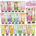 Besnel 24 pack hand cream gift set front view moisturizer