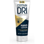 Certain Dri Antiperspirant Hand Lotion front view packaging